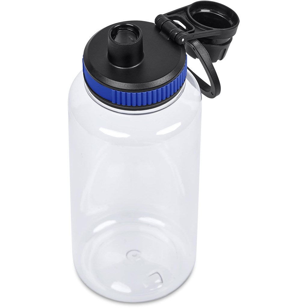 Altitude Franco Recycled PET Water Bottle – 1 Litre in Blue - Print Fast Express
