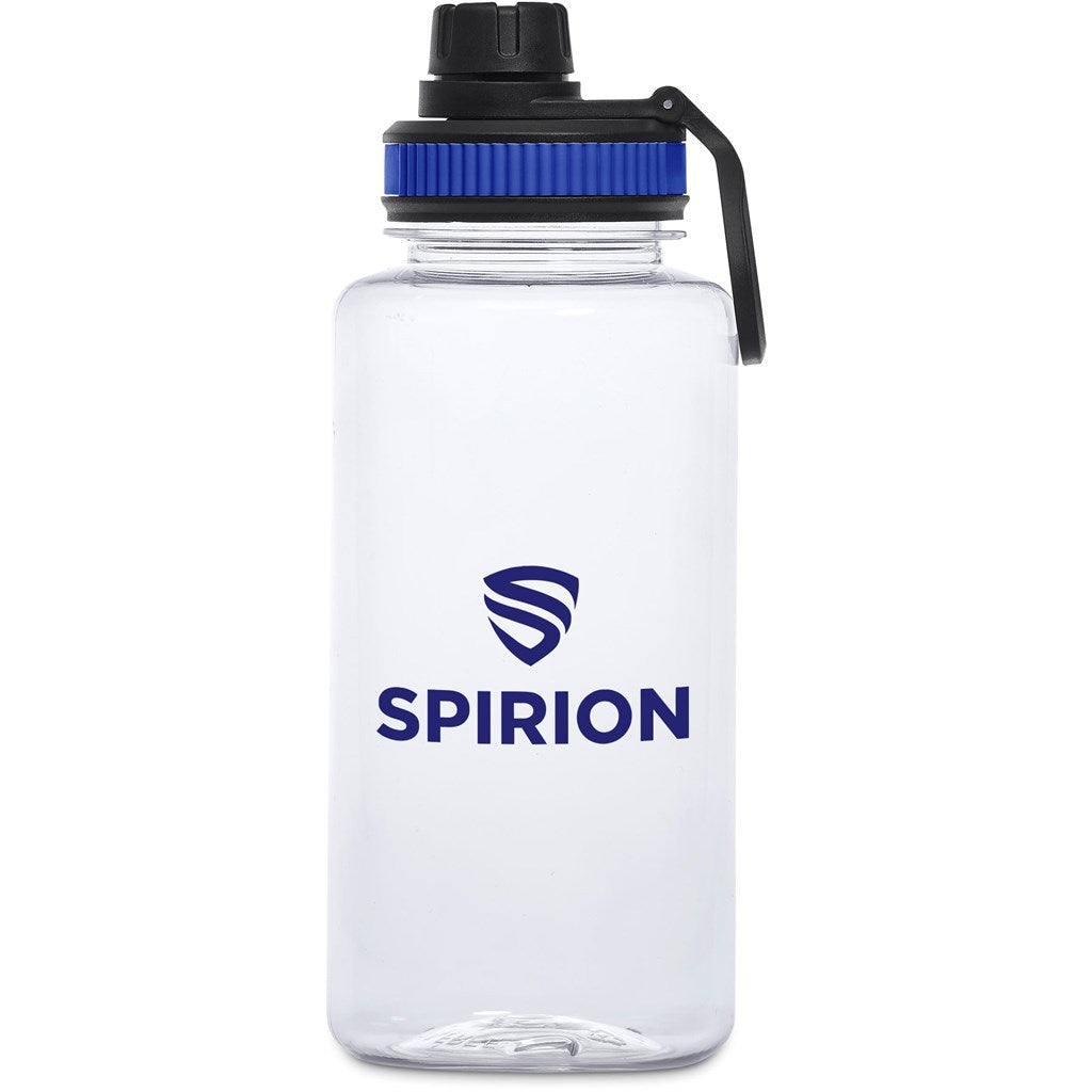 Altitude Franco Recycled PET Water Bottle – 1 Litre in Blue — Print Fast Express