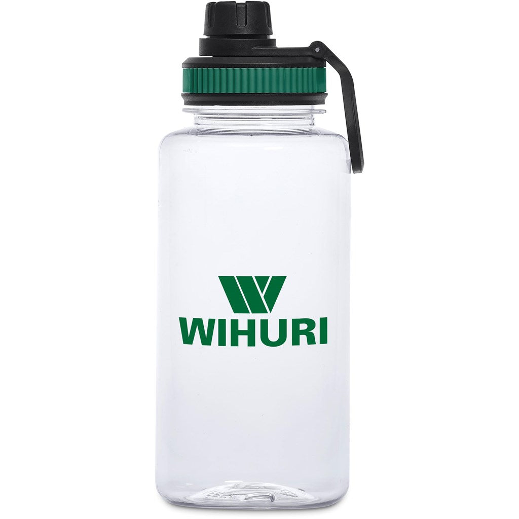 Altitude Franco Recycled PET Water Bottle – 1 Litre in Green — Print Fast Express