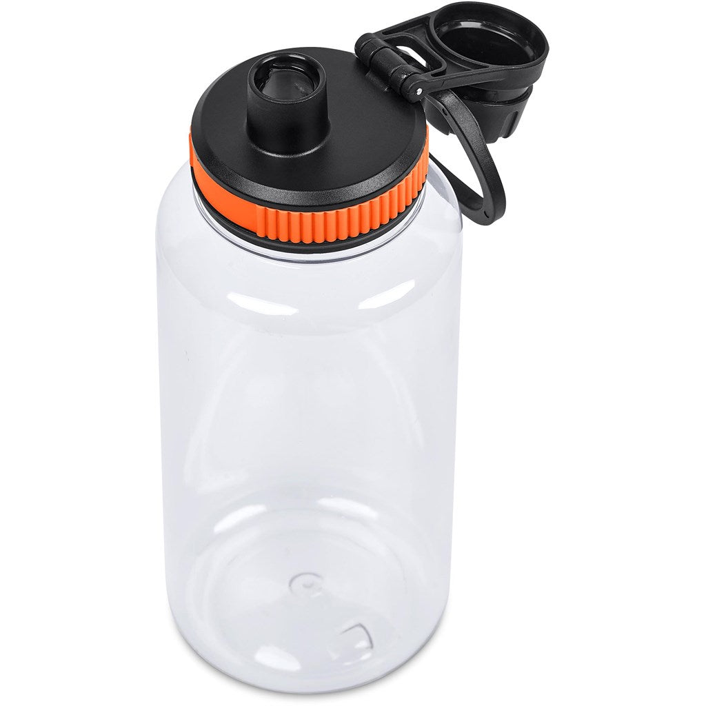 Altitude Franco Recycled PET Water Bottle – 1 Litre in Orange - Print Fast Express
