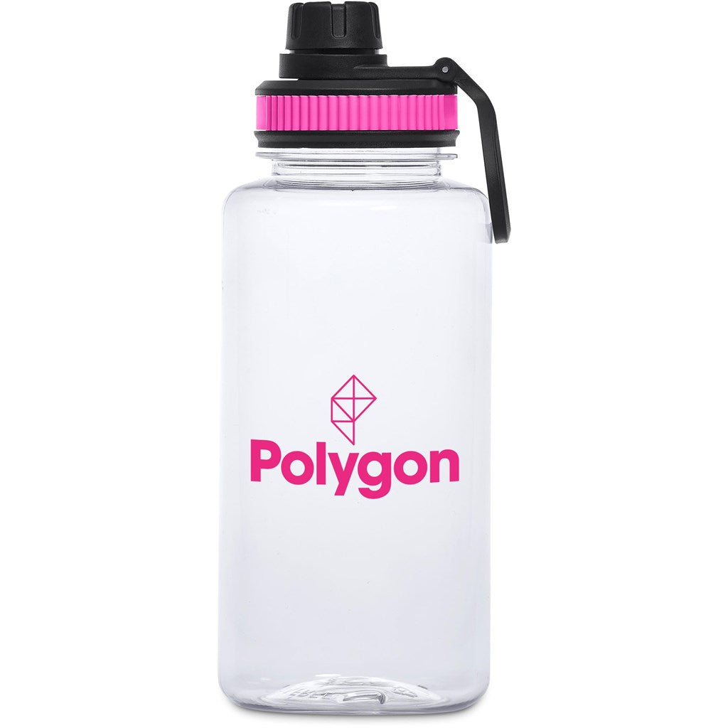 Altitude Franco Recycled PET Water Bottle – 1 Litre in Pink — Print Fast Express