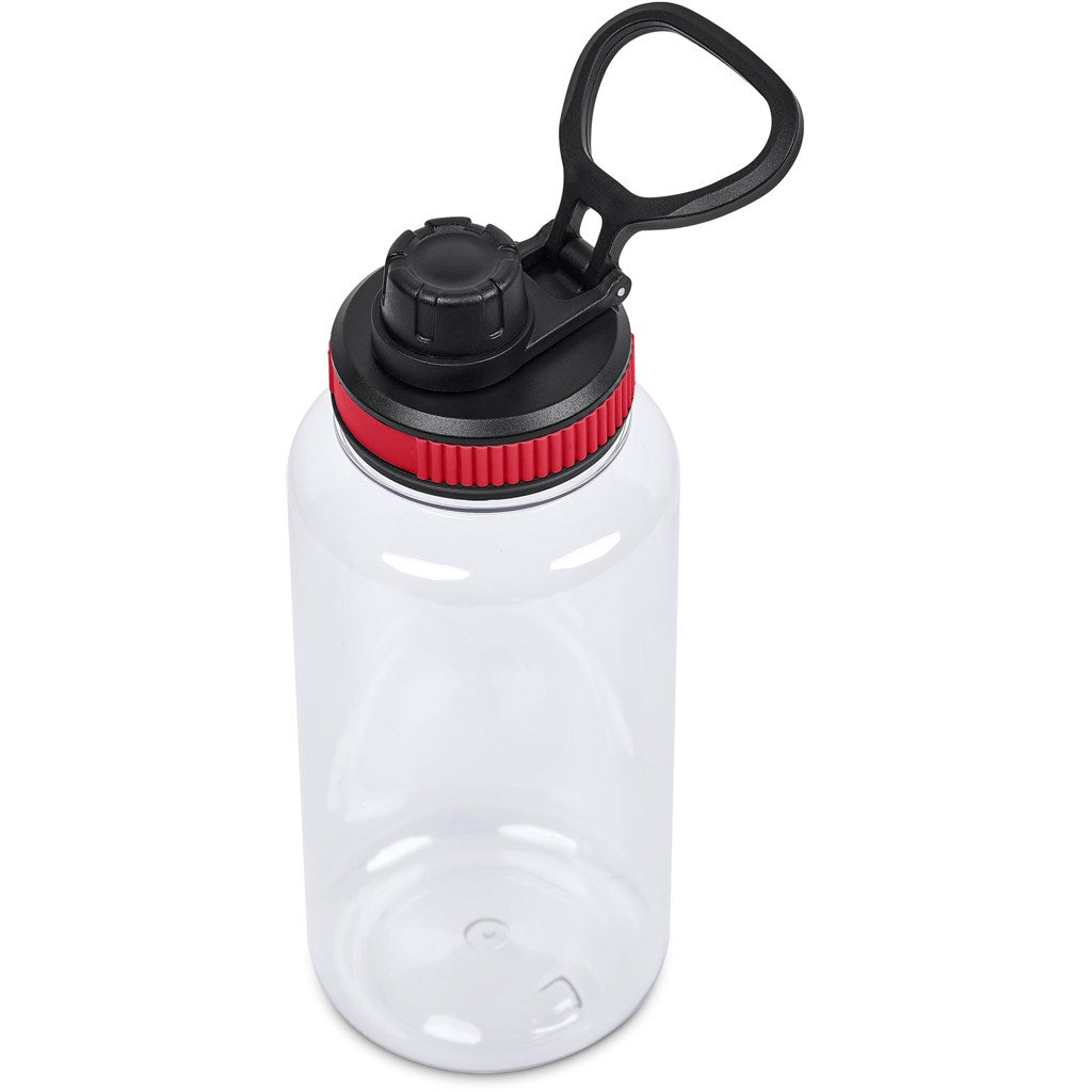 Altitude Franco Recycled PET Water Bottle – 1 Litre in Red - Print Fast Express