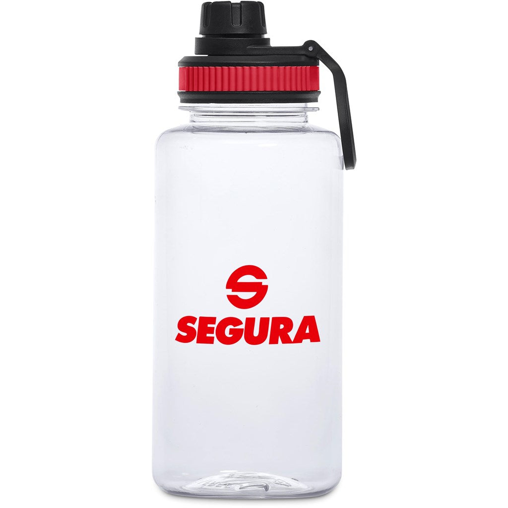 Altitude Franco Recycled PET Water Bottle – 1 Litre in Red — Print Fast Express