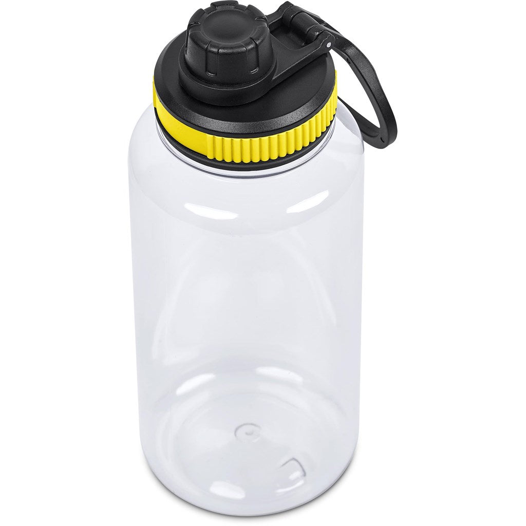 Altitude Franco Recycled PET Water Bottle – 1 Litre in Yellow - Print Fast Express