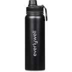 Altitude Bastos Stainless Steel Vacuum Water Bottle – 750ml in Black — Print Fast Express