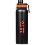 Altitude Bastos Stainless Steel Vacuum Water Bottle – 750ml in Orange — Print Fast Express