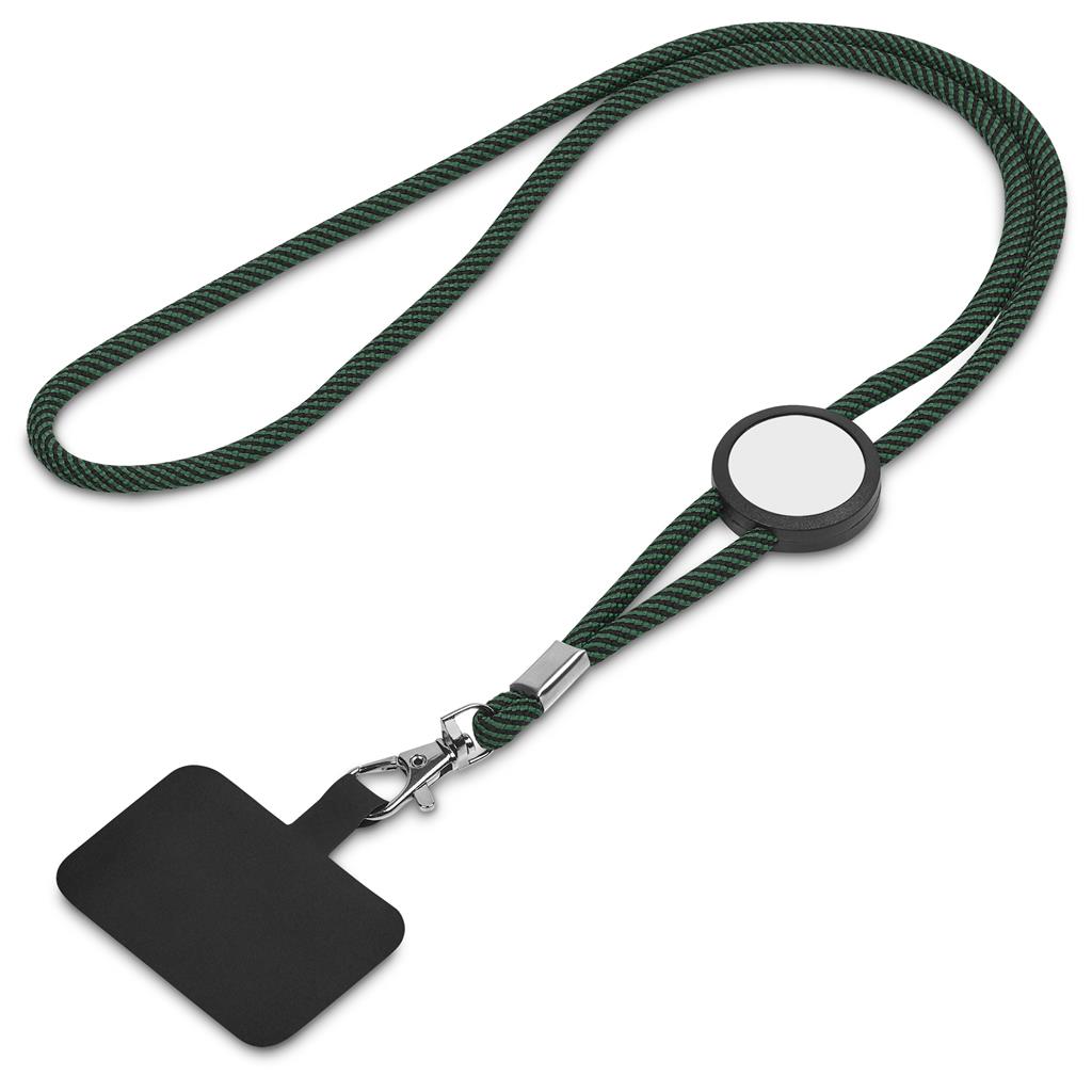 Altitude Twirl Phone Lanyard in Green - Print Fast Express