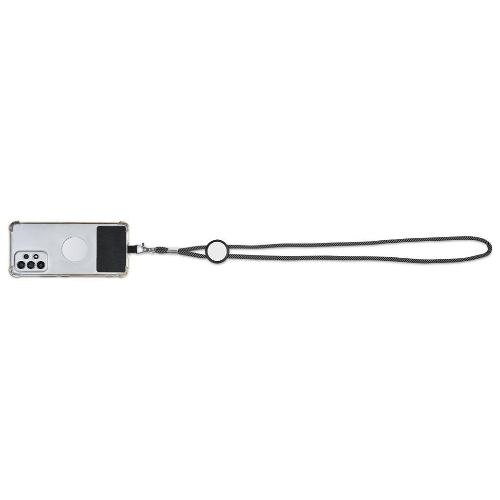 Altitude Twirl Phone Lanyard in Grey - Print Fast Express