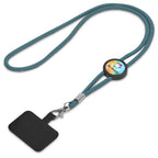 Altitude Twirl Phone Lanyard in Turquoise — Print Fast Express