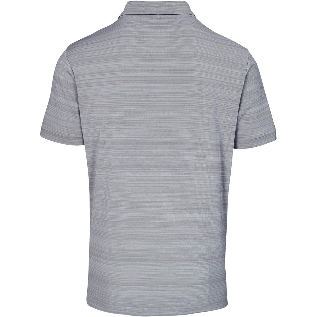 Mens Aberdeen Golf Shirt in Light Grey - Print Fast Express