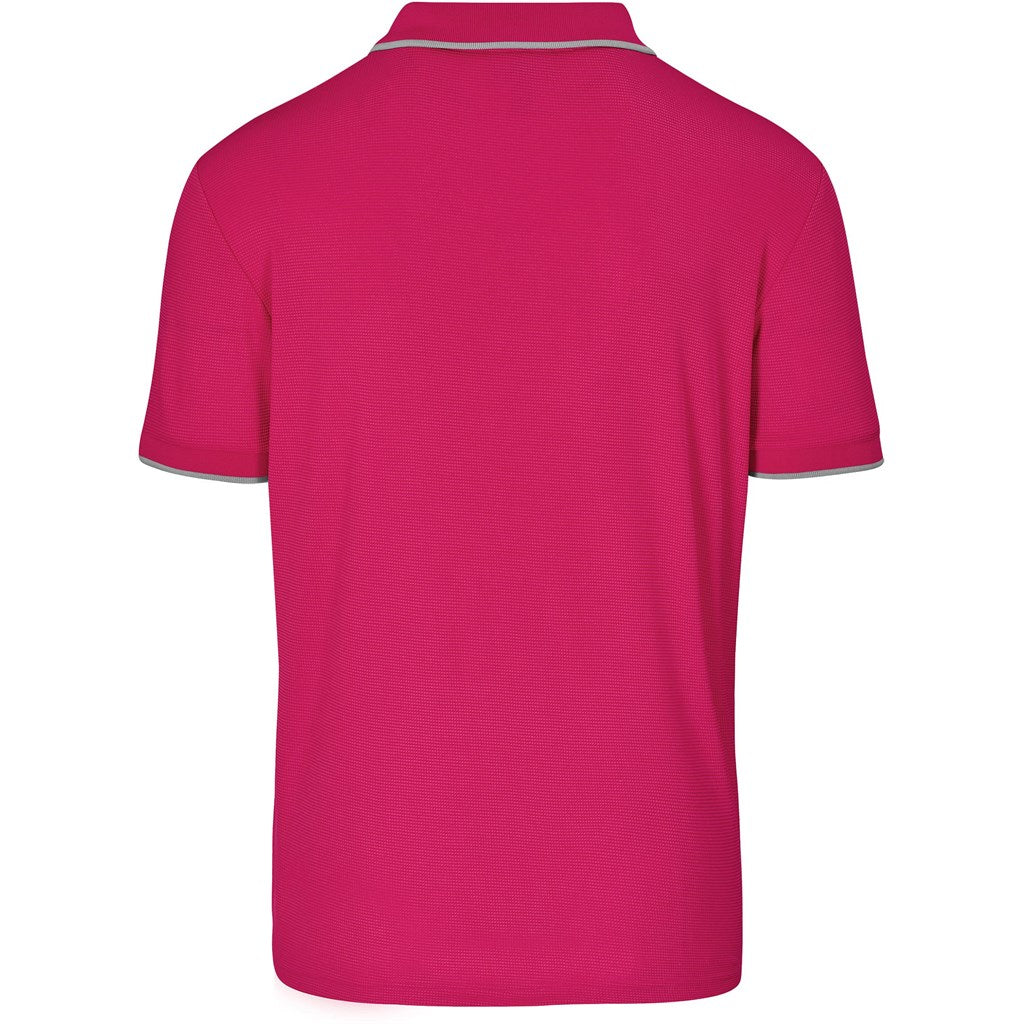Mens Orion Golf Shirt in Pink - Print Fast Express