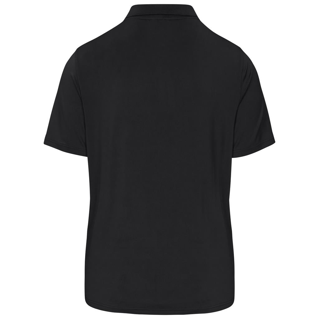 Mens Aerogrid Golf Shirt in Black Red - Print Fast Express