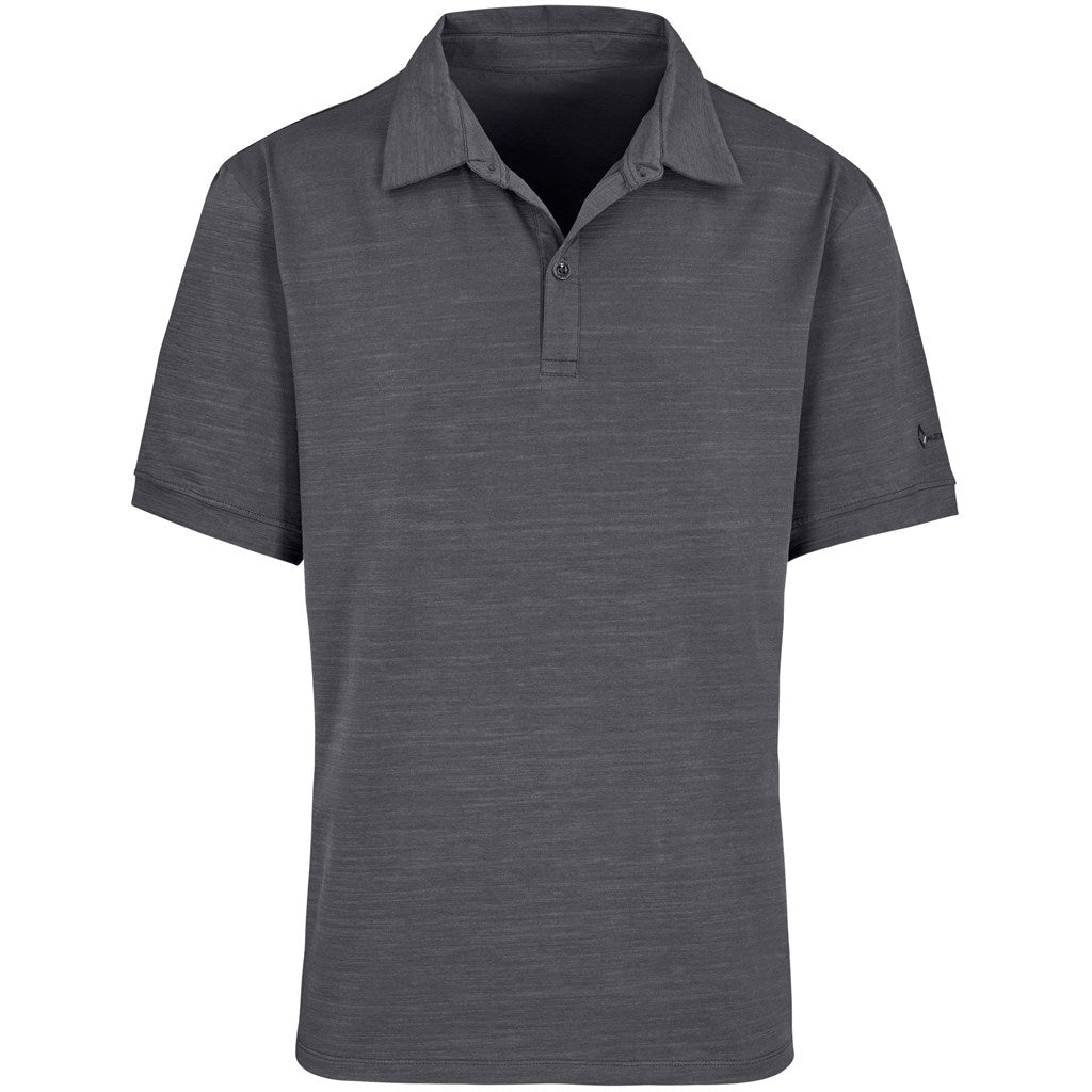 Mens Alex Varga Constantine Golf Shirt in Grey — Print Fast Express