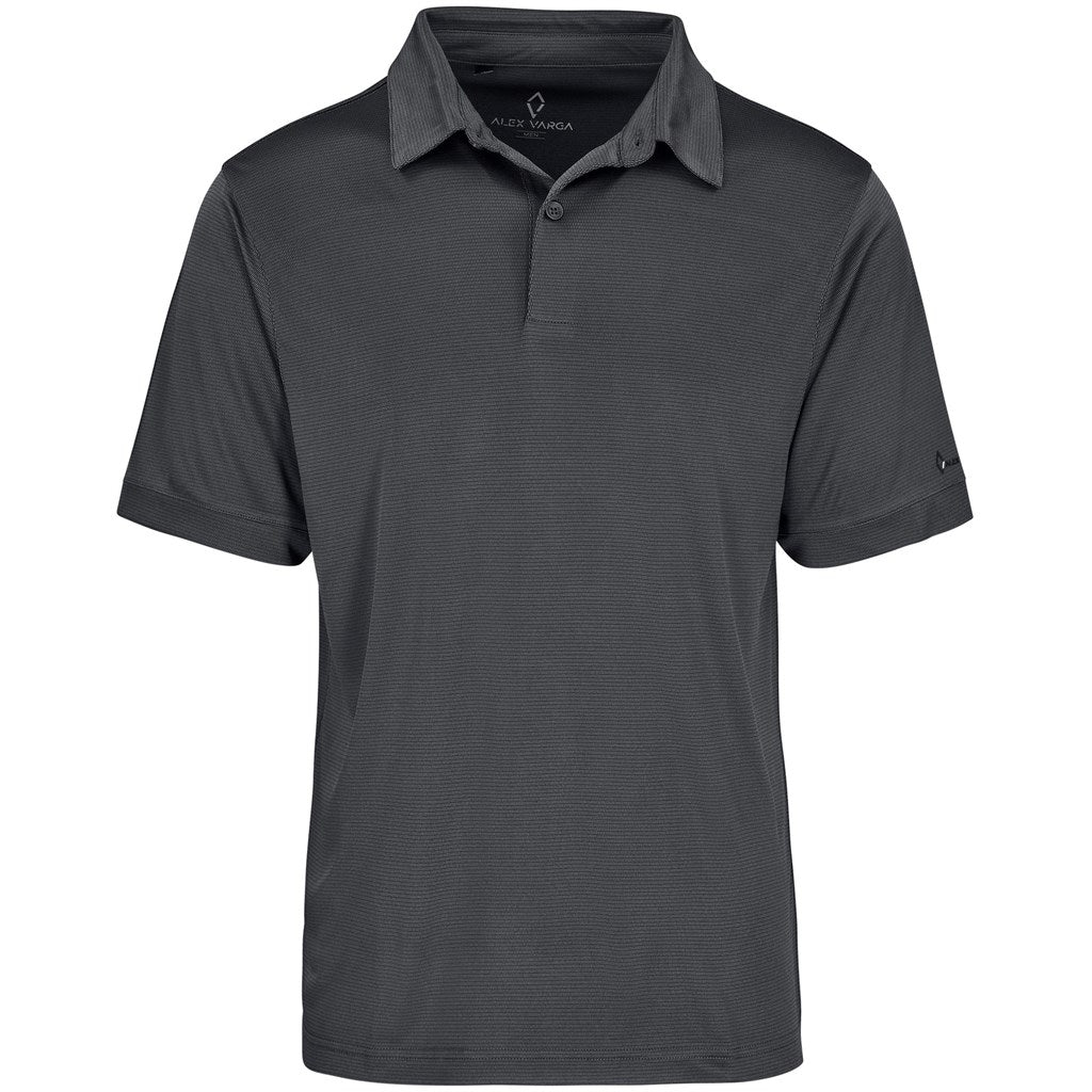 Mens Alex Varga Callidora Golf Shirt in Grey — Print Fast Express