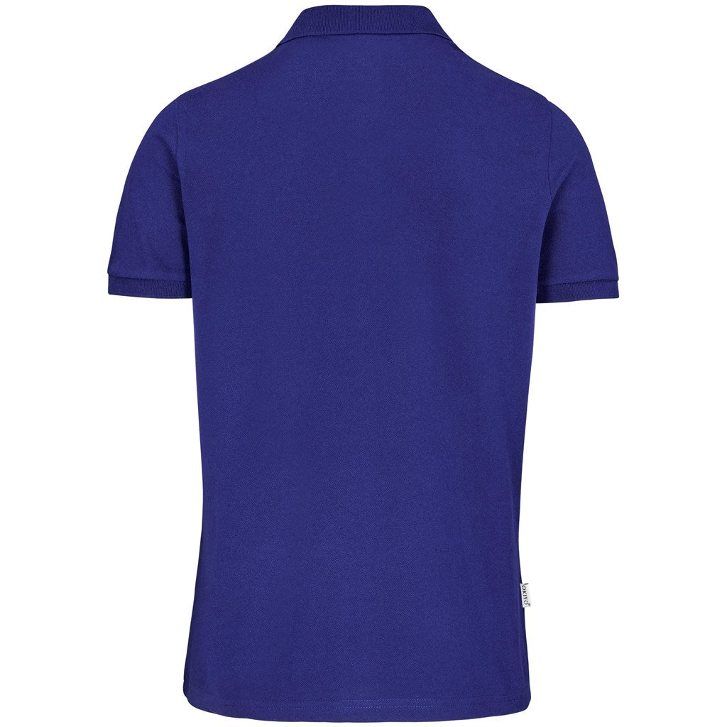 Mens Okiyo Tenyo Eco Golf Shirt in Royal Blue - Print Fast Express