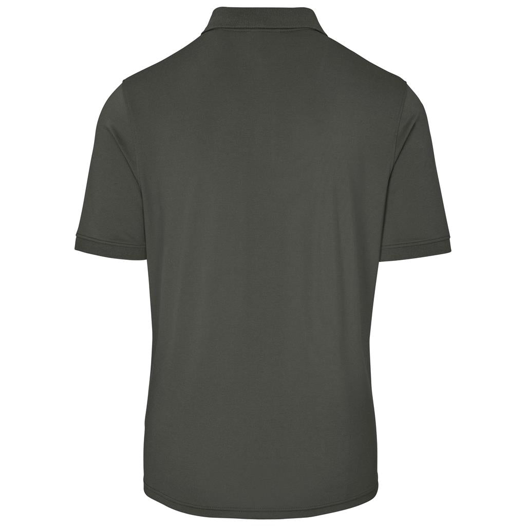 Mens Okiyo Shizen Eco Golf Shirt in Olive - Print Fast Express