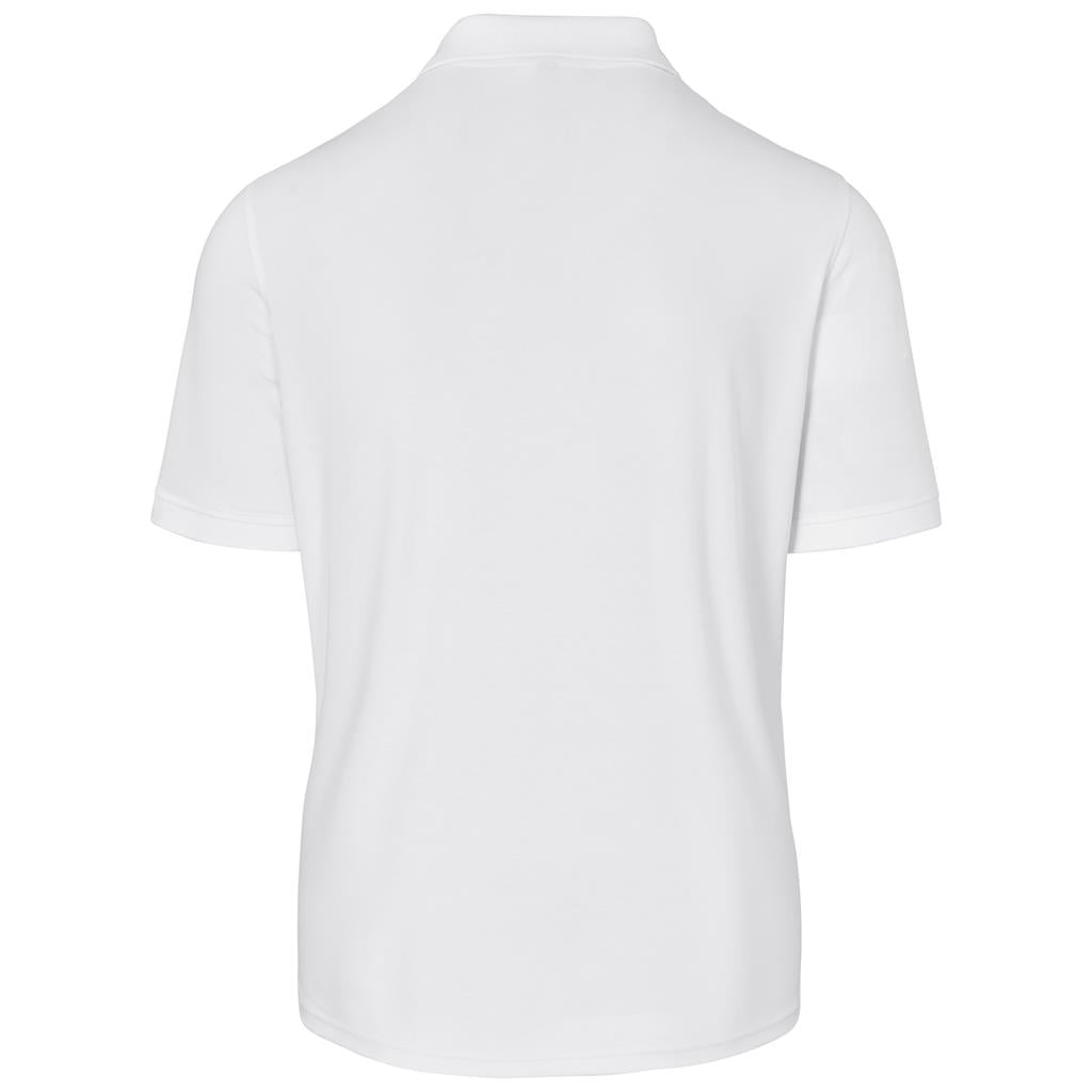Mens Okiyo Shizen Eco Golf Shirt in White - Print Fast Express