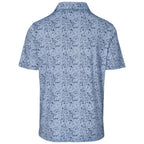 Mens Flexxion Golf Shirt in Blue - Print Fast Express