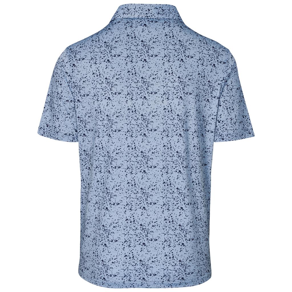 Mens Flexxion Golf Shirt in Blue - Print Fast Express