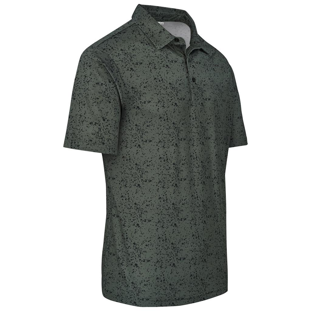 Mens Flexxion Golf Shirt in Olive - Print Fast Express