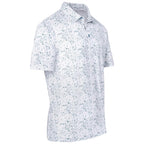 Mens Flexxion Golf Shirt in White - Print Fast Express
