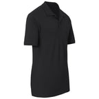 Mens Houston Stretch Golf Shirt in Black - Print Fast Express