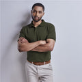 Mens Houston Stretch Golf Shirt custom branded with your logo