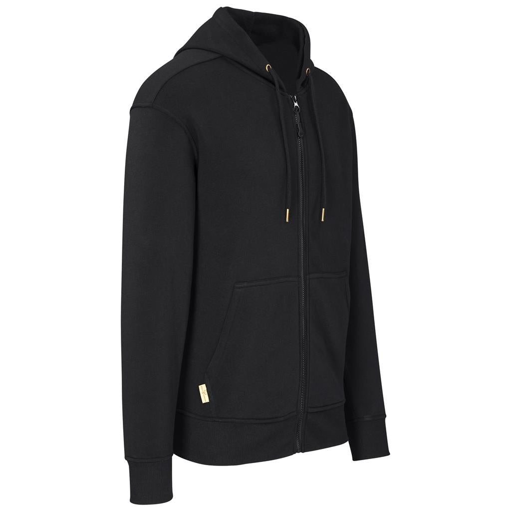 Mens Rift Hooded Sweater in Black - Print Fast Express