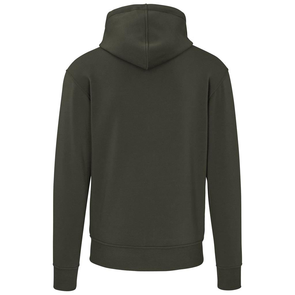 Mens Rift Hooded Sweater in Olive - Print Fast Express