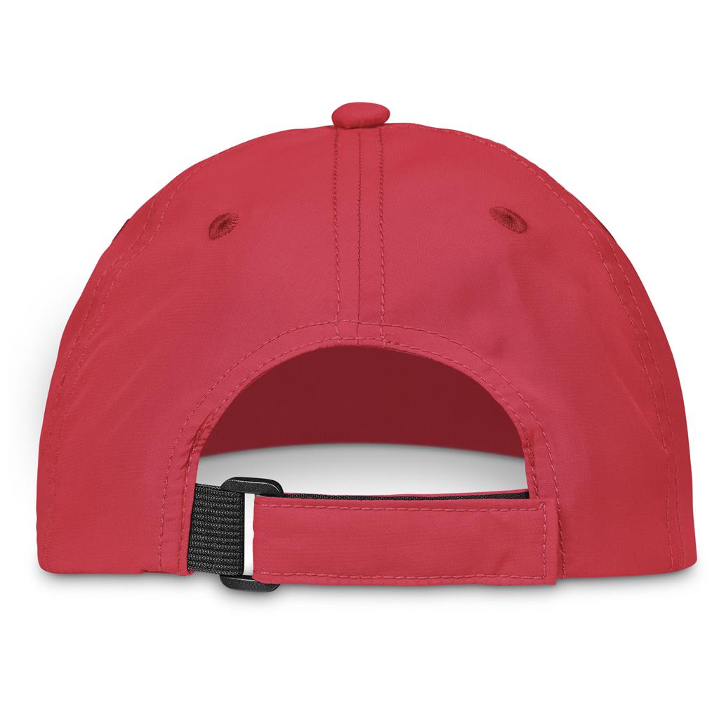 Okiyo Sugoi Recycled Cap - 6 Panel in Red - Print Fast Express