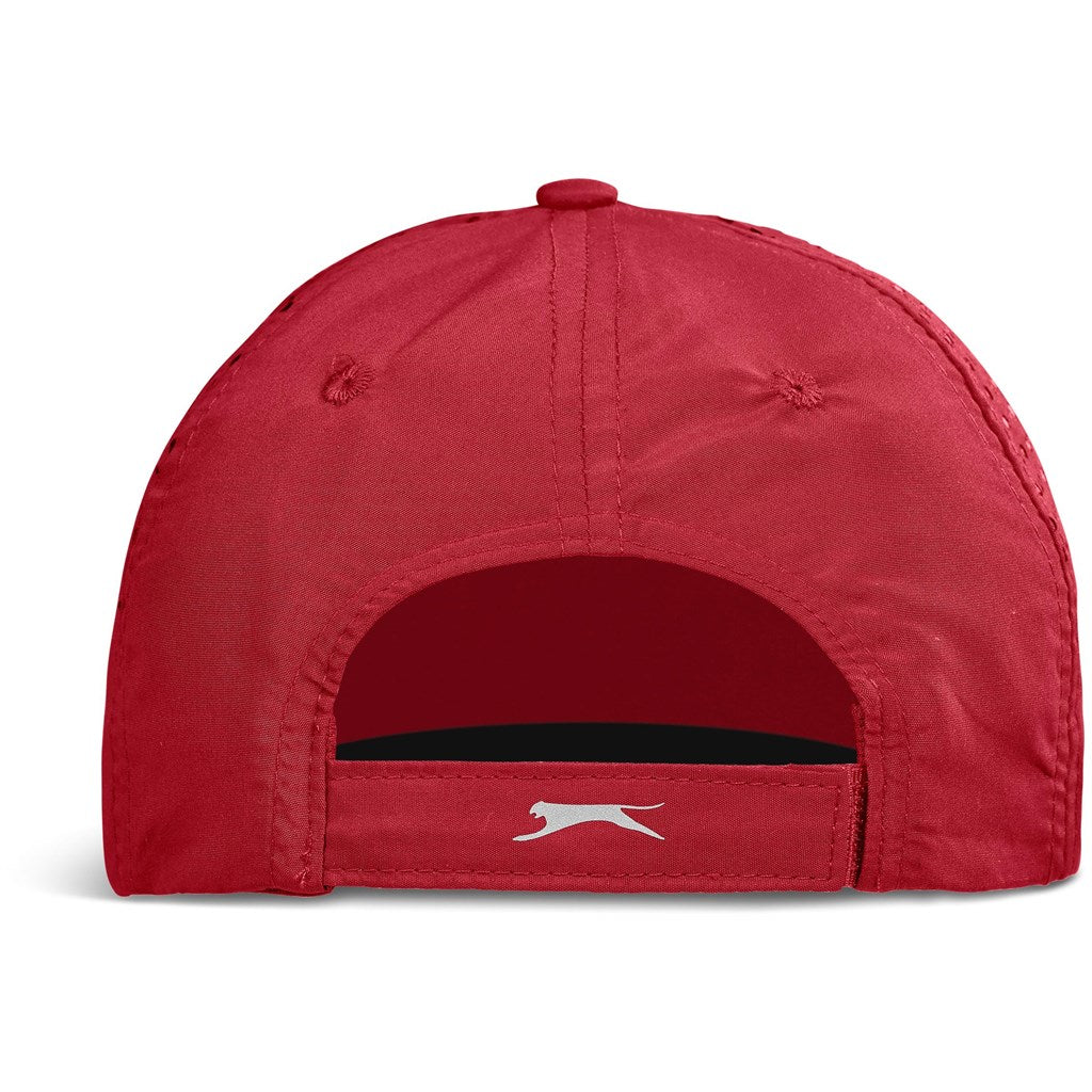 Relay Cap - 6 Panel in Red - Print Fast Express