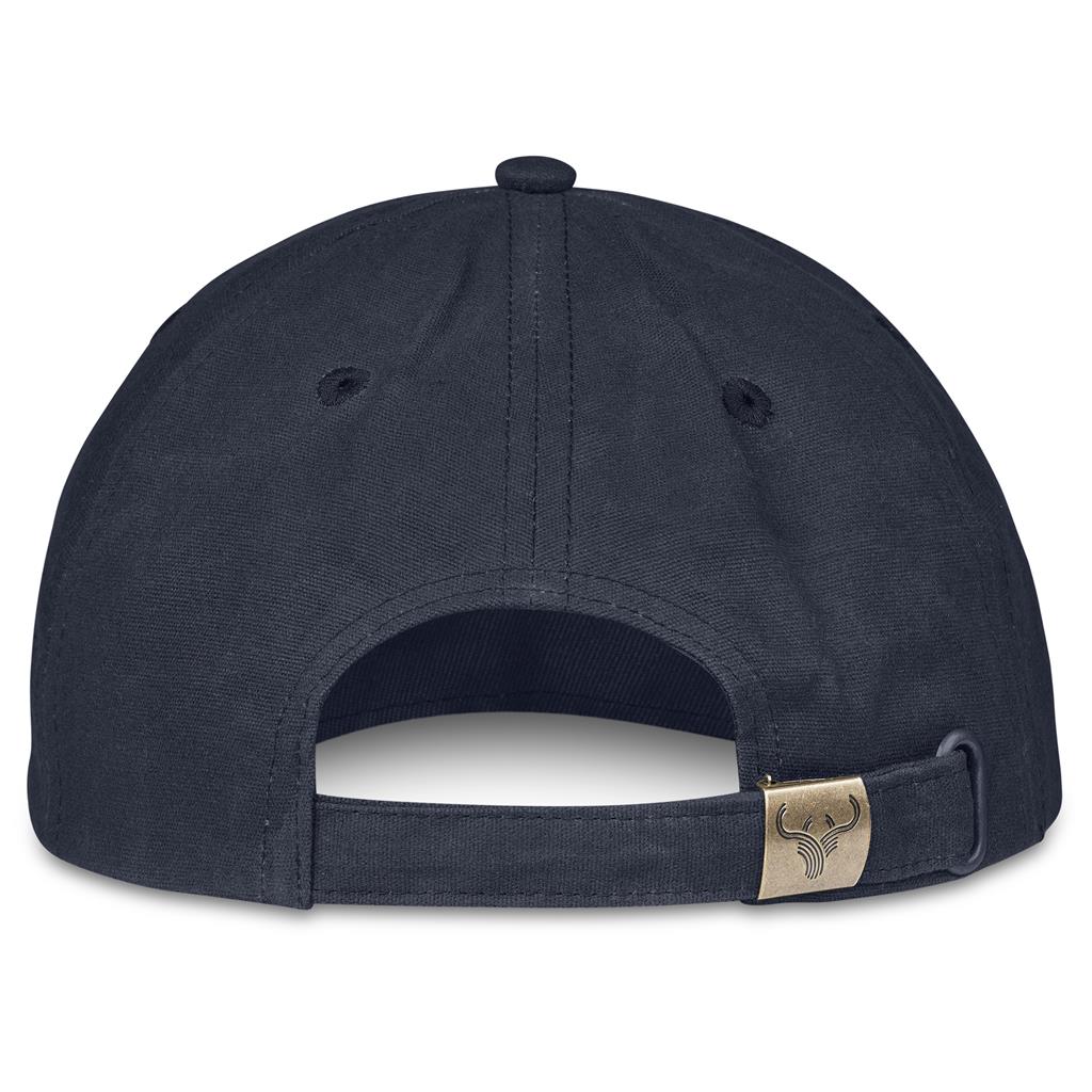 Sondela 6 Panel Oilskin cap in Navy - Print Fast Express