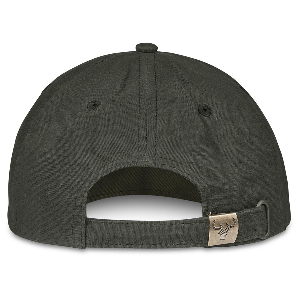 Sondela 6 Panel Oilskin cap in Olive - Print Fast Express