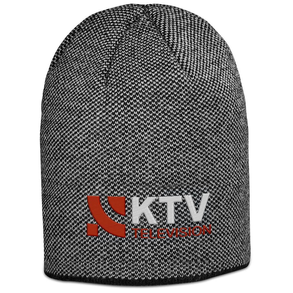 Quebec Acrylic Beanie in Black — Print Fast Express