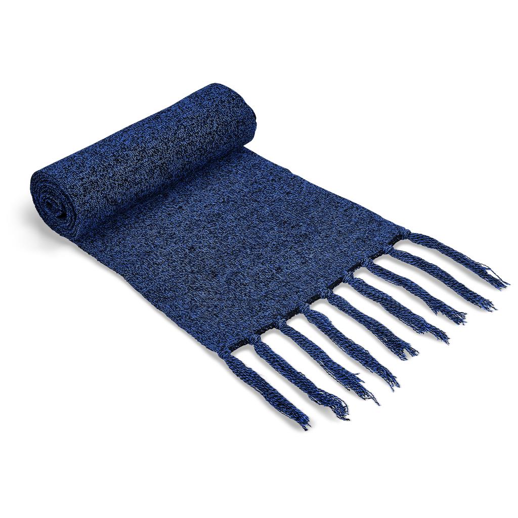 New Hampshire Melange Scarf in Blue - Print Fast Express