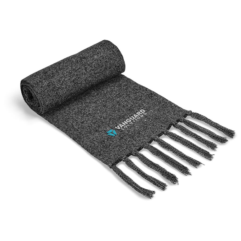 New Hampshire Melange Scarf in Charcoal — Print Fast Express