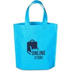 Altitude Giveaway Non-Woven Shopper in Cyan — Print Fast Express