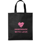 Altitude Budget Non-Woven Shopper in Black — Print Fast Express