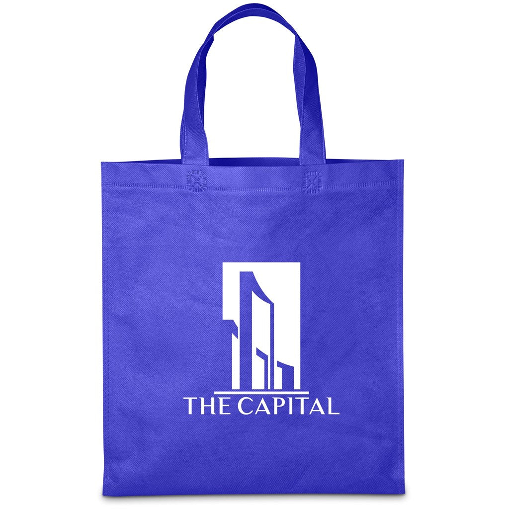 Altitude Budget Non-Woven Shopper in Blue — Print Fast Express