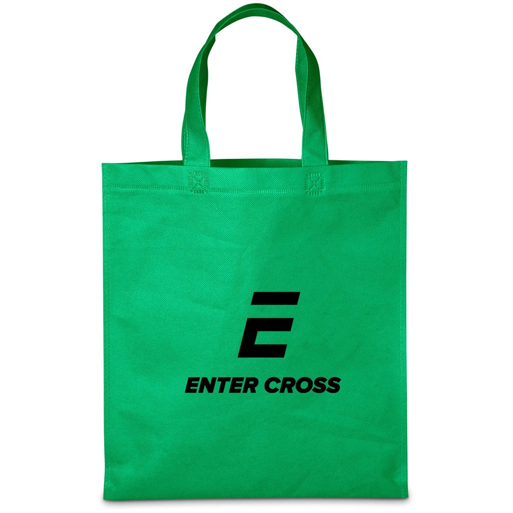 Altitude Budget Non-Woven Shopper in Green — Print Fast Express