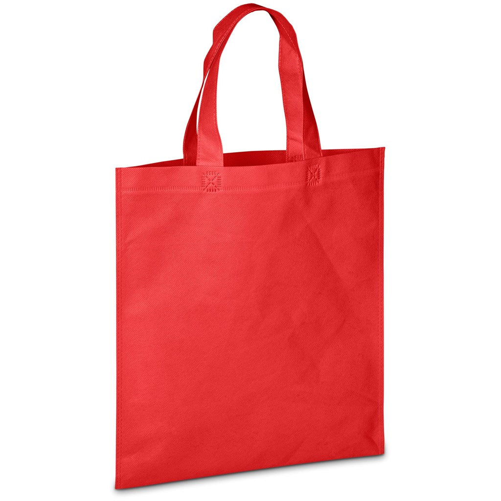Altitude Budget Non-Woven Shopper in Red - Print Fast Express