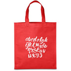 Altitude Budget Non-Woven Shopper in Red — Print Fast Express