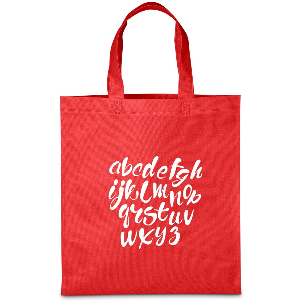 Altitude Budget Non-Woven Shopper in Red — Print Fast Express
