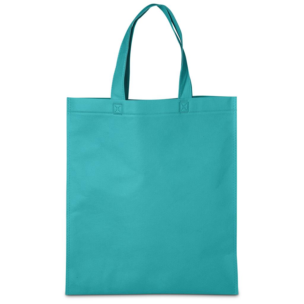 Altitude Budget Non-Woven Shopper in Turquoise - Print Fast Express
