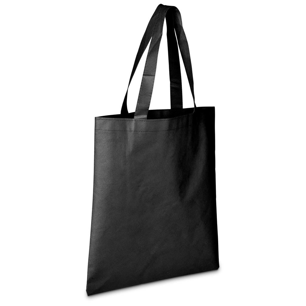 Altitude Expo Non-Woven Shopper in Black - Print Fast Express