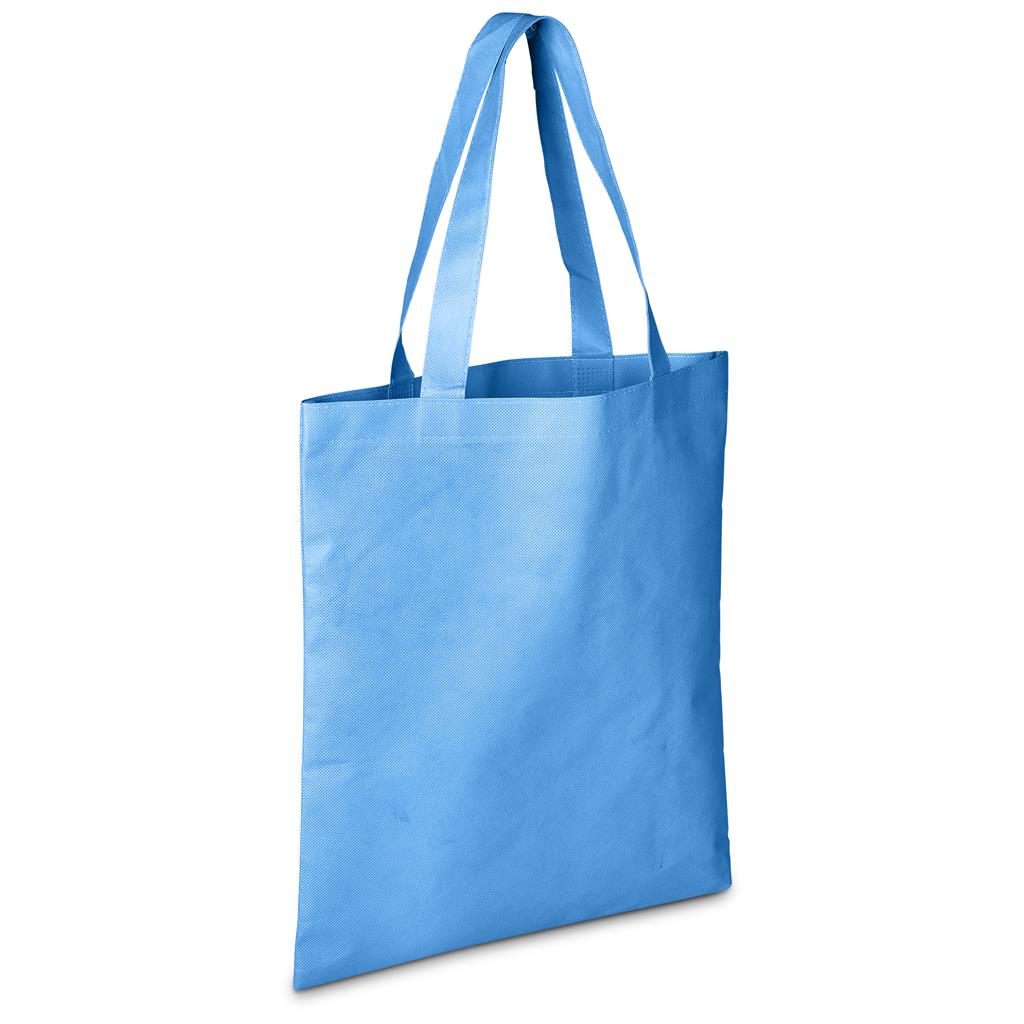 Altitude Expo Non-Woven Shopper in Cyan - Print Fast Express