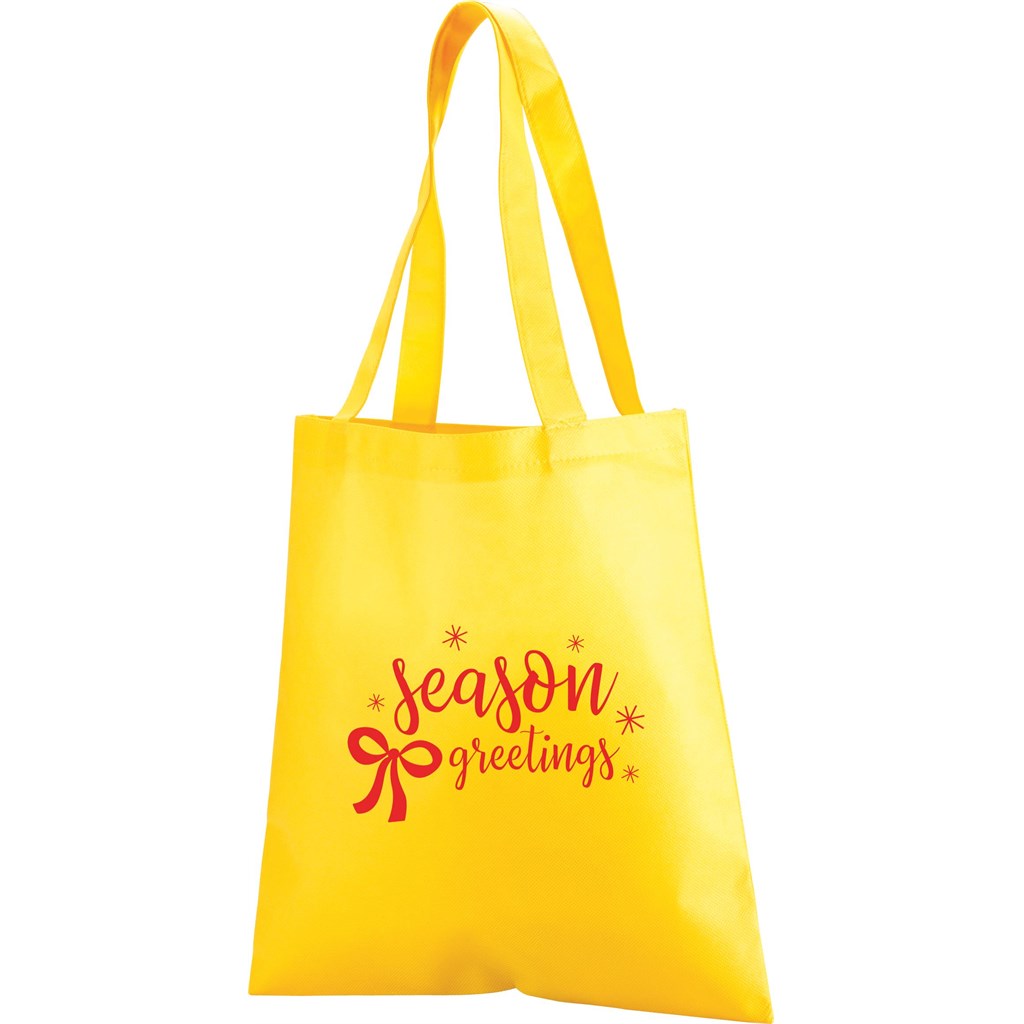 Altitude Expo Non-Woven Shopper in Yellow — Print Fast Express