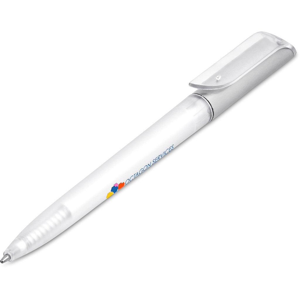 Altitude Tootwenny Twist Ball Pen in Solid White — Print Fast Express