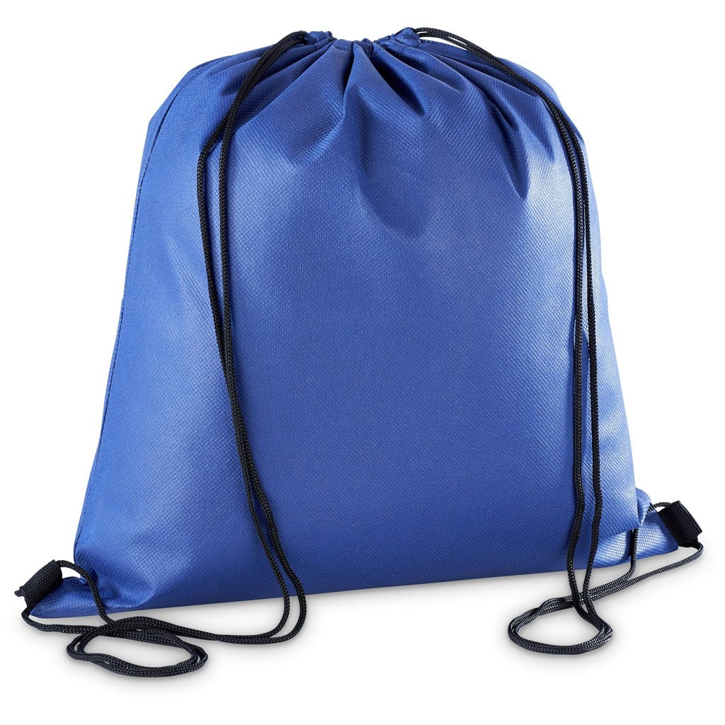 Altitude Whitefield Non-Woven Drawstring Bag in Blue - Print Fast Express