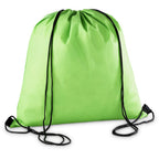 Altitude Whitefield Non-Woven Drawstring Bag in Lime - Print Fast Express